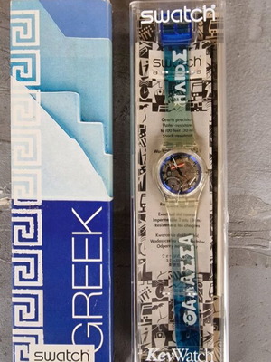 Swatch ελληνικό ήλιος θάλασσα σαν καινούργιο σε κουτί με νέα μπαταρία