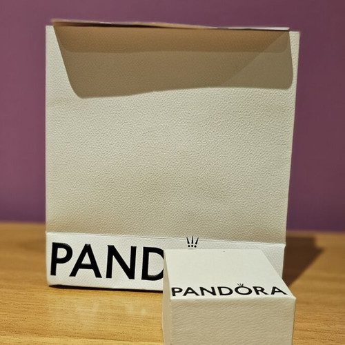 Pandora gift packaging like new, paper bag and box for jewelry