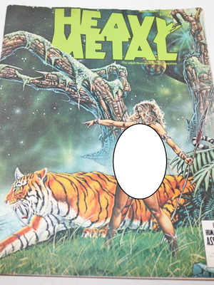 Heavy Metal περιοδικό Νοέμβριος 1979 μεταχειρισμένο, επιστημονικής φαντασίας