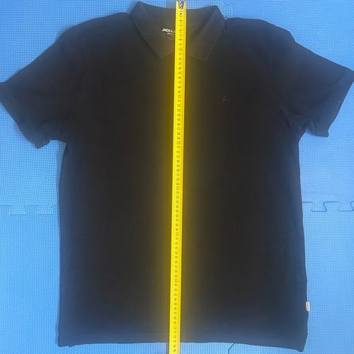 Jack & Jones Black Polo Shirt Size XL Like New