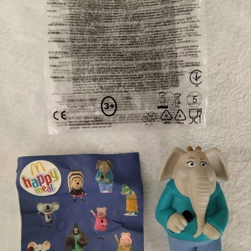 Sing Meena Elephant Toy new from Happy Meal McDonalds 2016