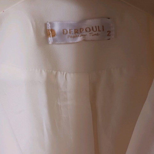 Women's cream blazer new Derpouli