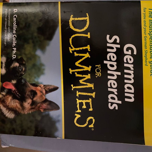 Book German Shepherds for Dummies like new