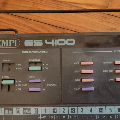 Bontempi ES 4100 electric organ used, vintage