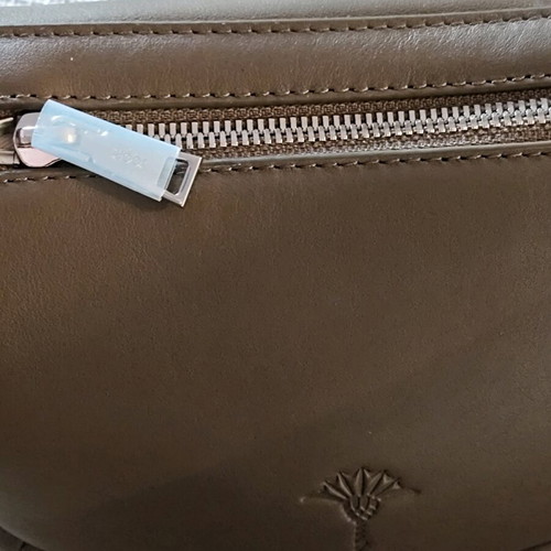 Joop! leather bum bag new, taupe color