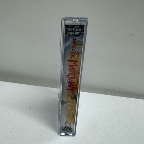 Manowar Best Of The Hell of Steel cassette like new
