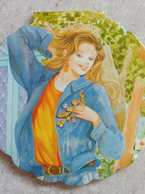Vintage Camy HueyLu Design Memo Pad