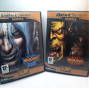 PC GAME Warcraft 3 Reign of chaos και frozen throne expansion ( Παιχνιδι υπολογιστη ) πακετο μαζι