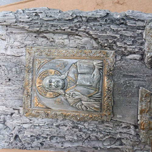 Gypsum religious icons, set of 6 or single pieces