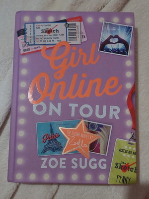 Girl Online: On Tour by Zoe Sugg like new, hardcover