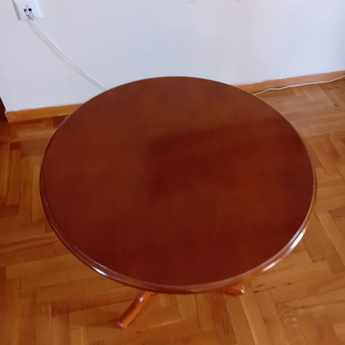 Wooden side table like new