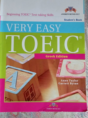 TOEIC lower English books used, like new