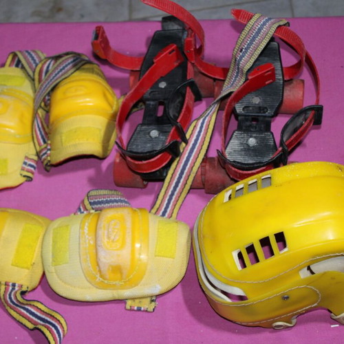 Children's skates used, pack N8