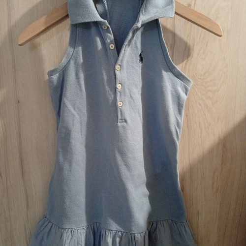 Ralph Lauren children's dress, age 7, blue