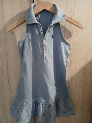 Ralph Lauren children's dress, age 7, blue