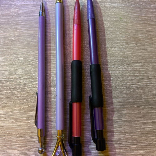 Mechanical pencils used