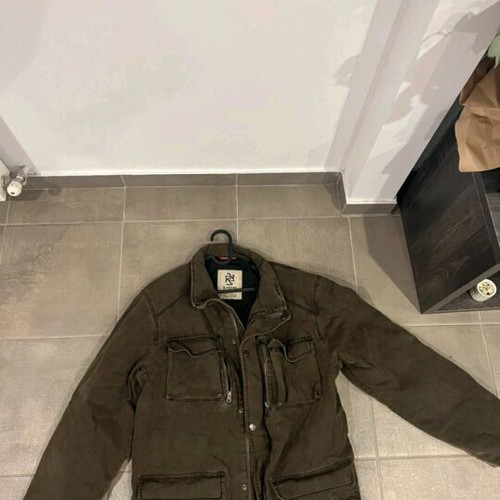 Jacket like new, size XL, brown and green