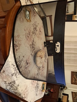 Fireplace screen like new 90×50cm