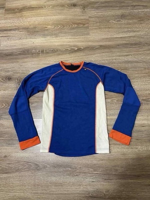 Helly Hansen Merino Wool Blend Base Layer Shirt S like new, colorful