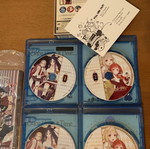 Okami San & Her Seven Companions Blu-Ray box set like new with mousepad