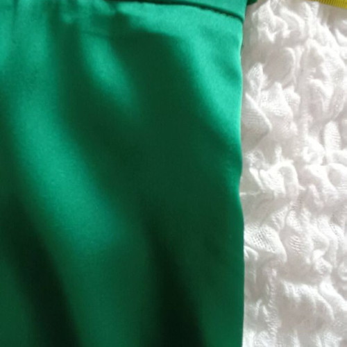 Zara skirt new, green with asymmetric hem size M