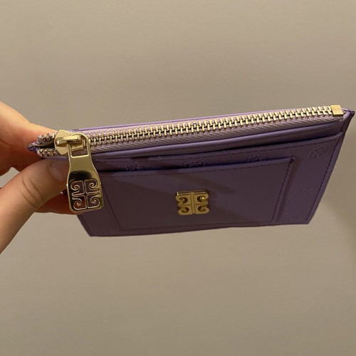 Pierre Cardin Purple Card Holder and Coin Purse like new