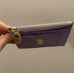 Pierre Cardin Purple Card Holder and Coin Purse like new