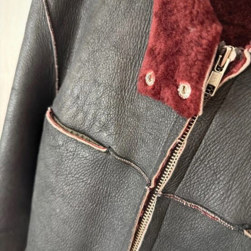 Artisti Italiani Milano M jacket like new, black and red