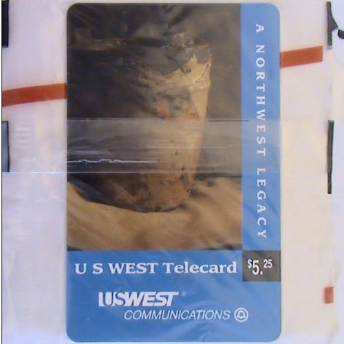 Mortar & Pestle Telecard America 3/5, 30,000 print run, sealed, new