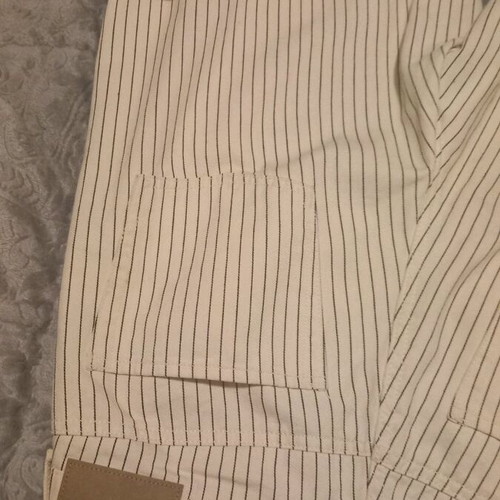 Women's jeans like new, wide leg, beige, size L