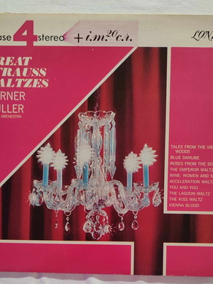 Werner Muller Great Strauss Waltzes vinyl record used, classical
