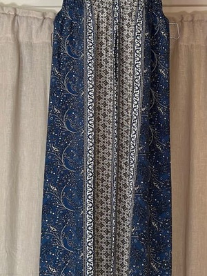 Fullah Sugah women's dress used, blue, size M