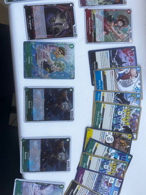 Κάρτες One Piece TCG καινούργιες, πακέτο 50 common