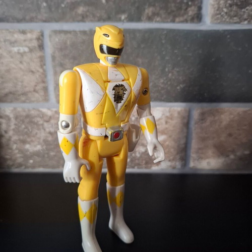Power Rangers Yellow Ranger used figure from the '90s
