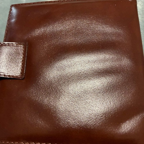 Leather CD case used, quality m+k brand