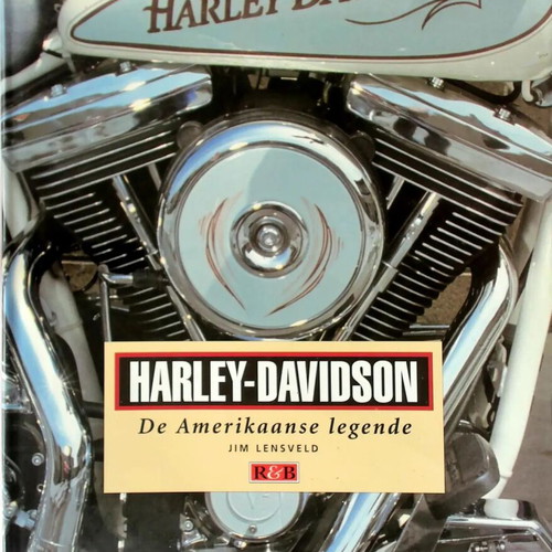 Harley Davidson The American Legend book like new, German