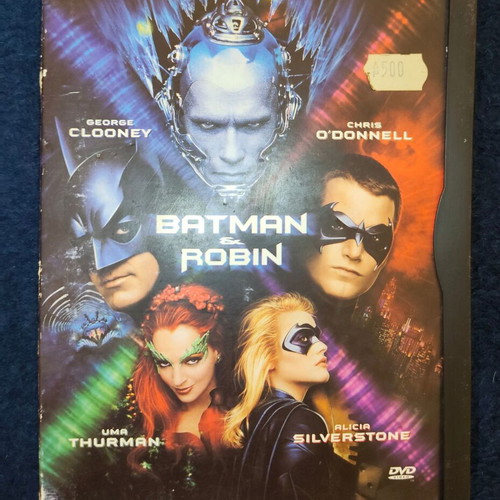Batman & Robin DVD used with Greek subtitles