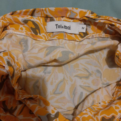 Toi&Moi floral summer skirt size M like new