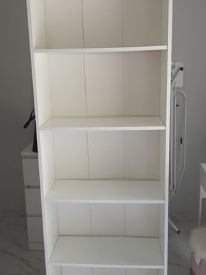 IKEA bookcase, 180cm height, 60cm width, 24cm depth