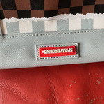 Sprayground backpack new, gray and brown