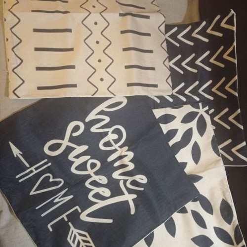 4 pillowcases 50x50