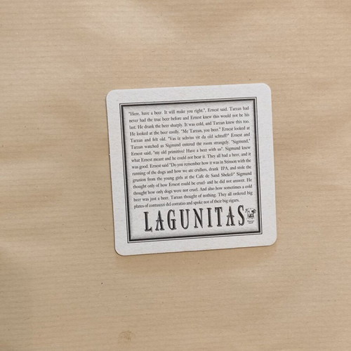 Lagunitas IPA Beer Coaster New