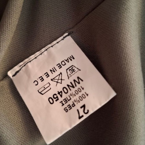 White 22 green khaki dress like new, size S 36 8