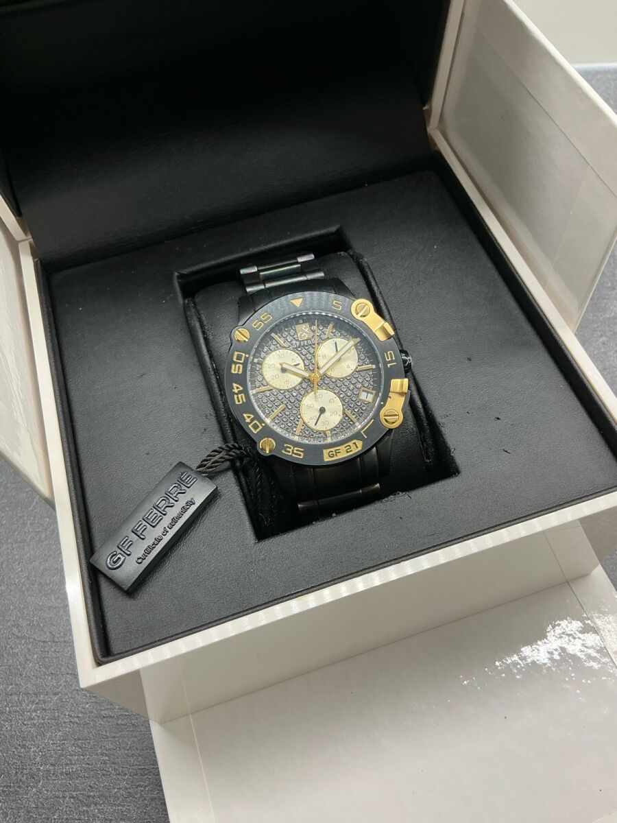 Gianfranco Ferre men's watch new, black… - € 310,00 - Vendora.cy