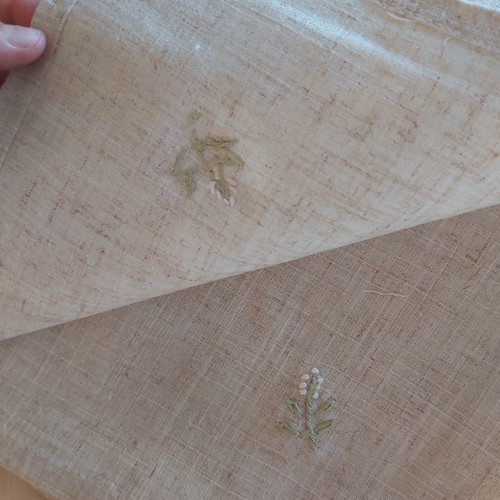 Tablecloth 170×270 new with embroidery and 12 napkins