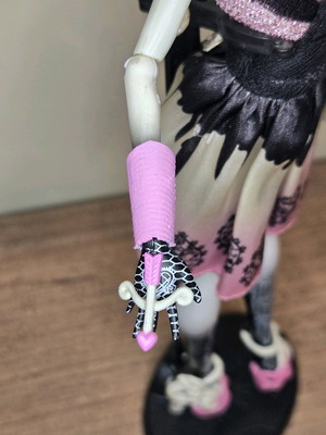 Monster High Cupid's Bracelet replacement made to order 3D printed and handpainted