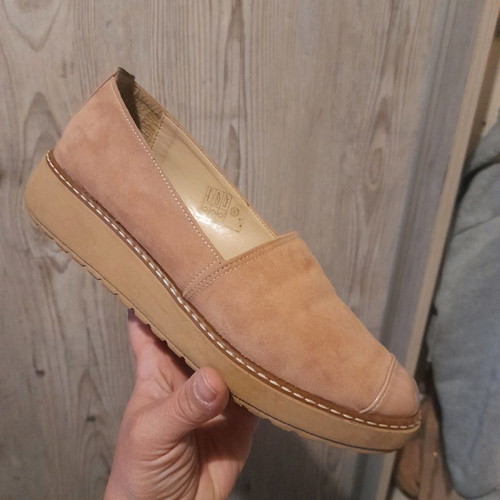 Beatris shoes used, size 37, pink beige suede