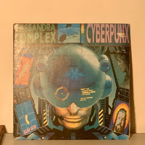 The Cassandra Complex Cyberpunx LP vinyl used, 1990 original Czechoslovak edition