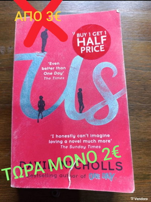 Us by David Nicholls English book used