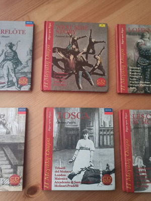 The Great Opera 6 CD books like new, classical music